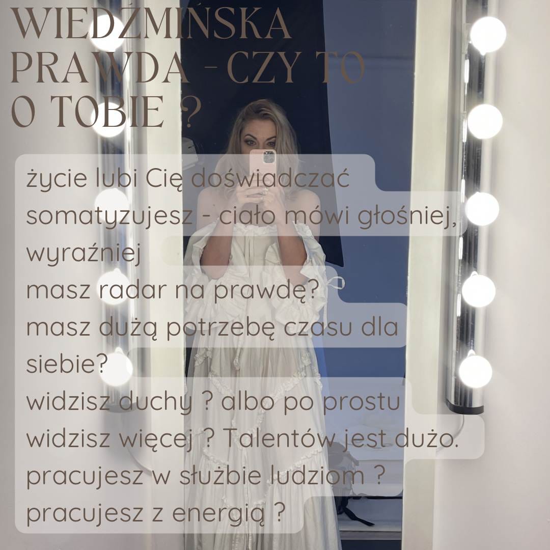 Wiedźmińska prawda- czy to o Tobie?